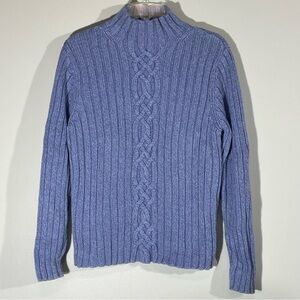 L.L. Bean Chunky Cotton Cable‎ Sweater